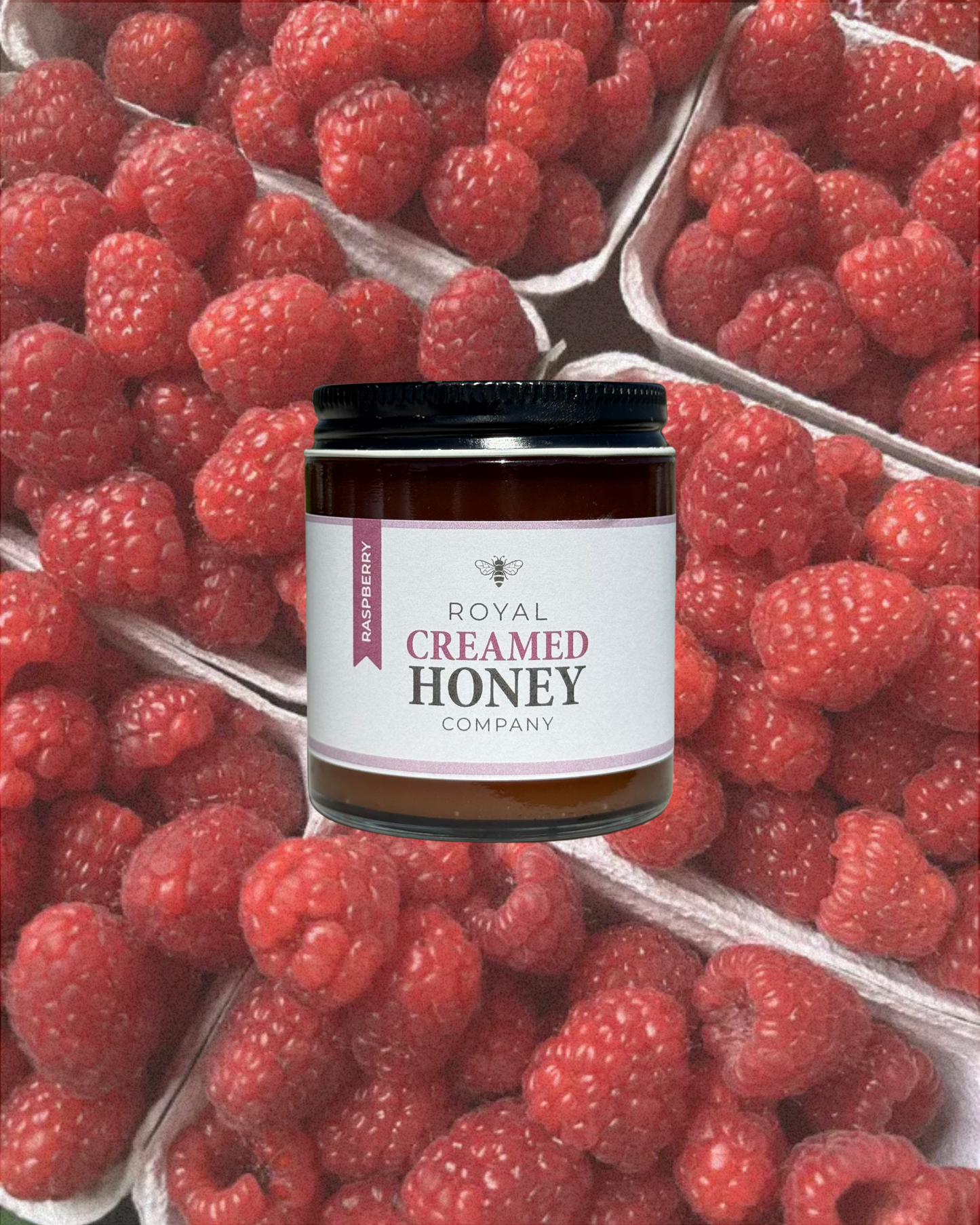 Raspberry Creamed Honey