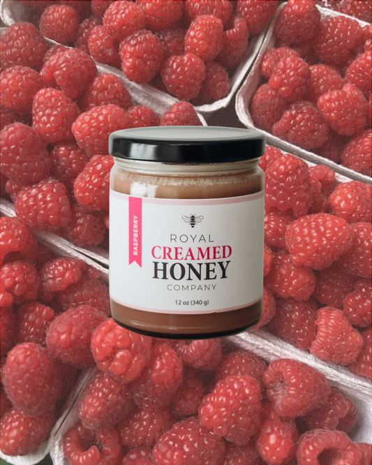 Raspberry Creamed Honey